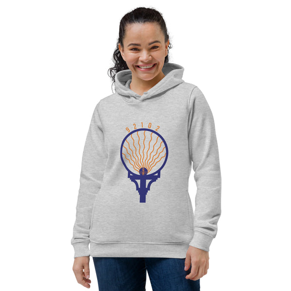 Golden Hill_92102_Blue_Women's eco fitted hoodie