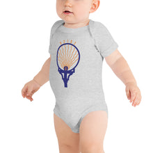 Load image into Gallery viewer, Golden Hill_92102_Blue_Baby short sleeve one piece