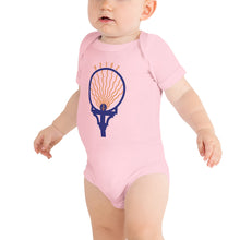 Load image into Gallery viewer, Golden Hill_92102_Blue_Baby short sleeve one piece