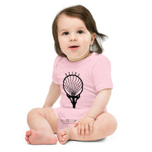 Load image into Gallery viewer, Golden Hill_92102_Black_Baby short sleeve one piece