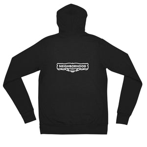 The Watertower Unisex zip hoodie