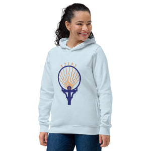 Golden Hill_92102_Blue_Women's eco fitted hoodie