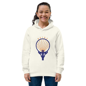 Golden Hill_92102_Blue_Women's eco fitted hoodie