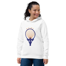 Load image into Gallery viewer, Golden Hill_92102_Blue_Women&#39;s eco fitted hoodie